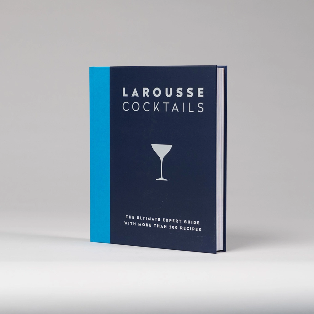 The edition stands, revealing the blue cover.